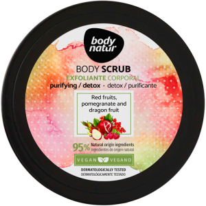 Скраб для тіла Body Natur Body Scrub Pomegranate and Dragon fruit 200 мл (8414719408095) ТОП в Черкасах