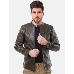 Куртка из искусственной кожи Remix 2671 M Коричневая (2950006499347) лучшая модель в Черкассах