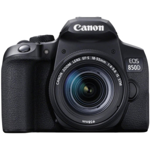 Фотоаппарат Canon EOS 850D 18-55mm IS STM Black (3925C016AA) Официальная гарантия! лучшая модель в Черкассах