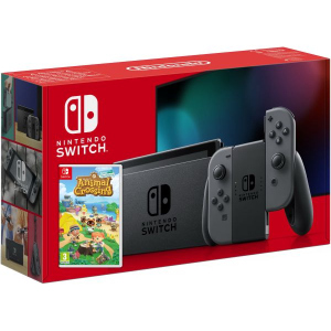 Nintendo Switch Gray (Upgraded version) + Гра Animal Crossing: New Horizons (російська версія) рейтинг