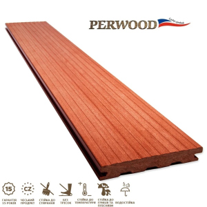 Терасна дошка Perwood Natural Massive Цегла 161х21х4000 мм (400069) в Черкасах