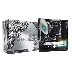 Материнская плата ASRock B550M Steel Legend Socket AM4 лучшая модель в Черкассах