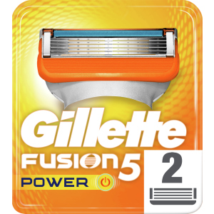 Сменные картриджи для бритья (лезвия) мужские Gillette Fusion5 Power 2 шт (7702018877560) лучшая модель в Черкассах