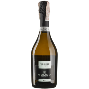 Вино игристое Soligo Prosecco Treviso Brut белое брют 11% 0.75 л (8008170000167) ТОП в Черкассах