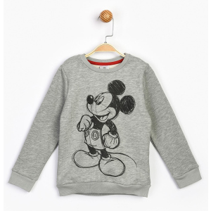 Світшот Disney Mickey Mouse MC17214 122 см Сірий (8691109860194) в Черкасах