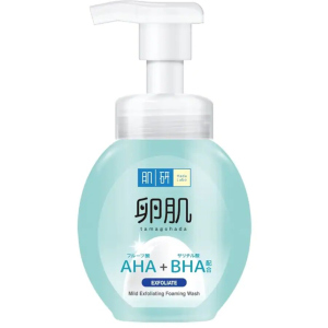 М'яка пінка для обличчя Hada Labo AHA+BHA Tamagohada Exfolication Face Wash 160 г (4897006034612) надійний