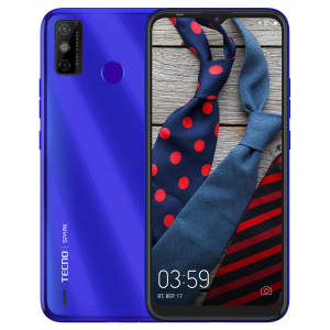 Мобільний телефон Tecno Spark 6 Go 3/64GB Aqua Blue (4895180762918) ТОП в Черкасах