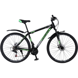 Велосипед Champion Spark 29" 19.5" Black-green-white (29ChWS21-003252) ТОП в Черкассах