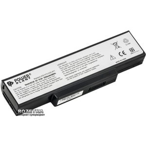 Аккумулятор PowerPlant для Asus A72, A73 Black (10.8V/5200mAh/6Cells) (NB00000016) в Черкассах