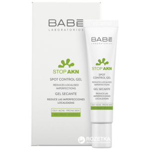 Гель BABE Laboratorios для проблемної шкіри Stop AKN 8 мл (8437014389272) краща модель в Черкасах