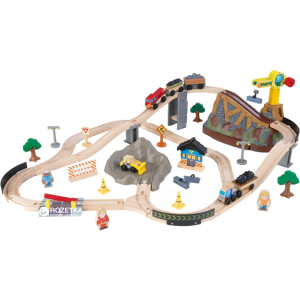 Залізниця KidKraft Bucket Top Construction Train Set (17805) краща модель в Черкасах