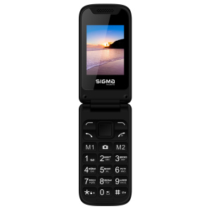 Мобильный телефон Sigma mobile X-style 241 Snap Black (4827798524718) ТОП в Черкассах