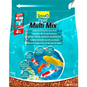 Корм Tetra Pond Multi Mix для прудовых рыб пищевая смесь 4 л (4004218170285) лучшая модель в Черкассах