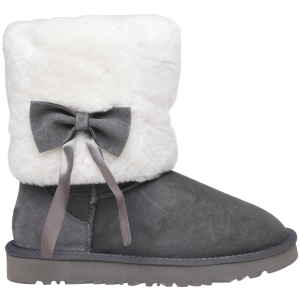 Уггі UGG Classic Short Fur Bow 117013 41 Grey в Черкасах