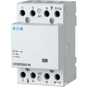 Реле силовое Eaton Z-SCH230/63-40 4Р 63А 4НР 400В (248856) ТОП в Черкассах