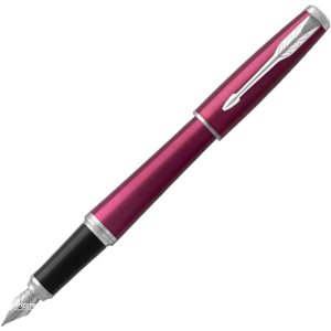 Ручка перьевая Parker Urban 17 Vibrant Magenta CT FP F Черная Красный корпус (30 511) в Черкассах