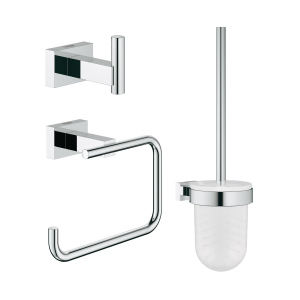 Набір аксесуарів 3 в 1 GROHE ESSENTIALS CUBE NEW 40757001 надійний