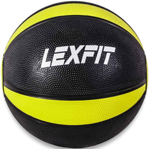 купить Медбол USA Style LEXFIT d 22 см Желтый с черным (LMB-8004-3)