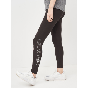 Спортивные леггинсы Puma Rebel High 7 8 Leggings 58583651 L Black-Untamed (4063697323773) лучшая модель в Черкассах