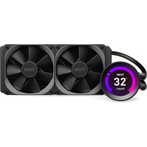 Система рідинного охолодження NZXT Kraken Z53 - 240 мм AIO Liquid Cooler with 2.36" Display (RL-KRZ53-01) в Черкасах