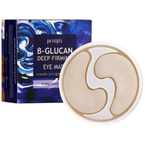 Супер зміцнюючі патчі під очі Petitfee B-Glucan Deep Firming Eye Mask з бета-глюканом 60 шт (8809508850504) ТОП в Черкасах