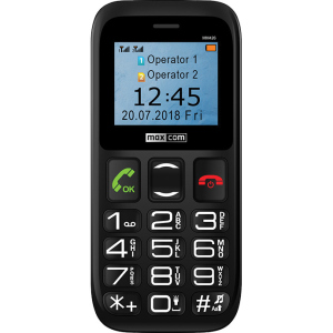 Мобильный телефон Maxcom MM426 Black лучшая модель в Черкассах