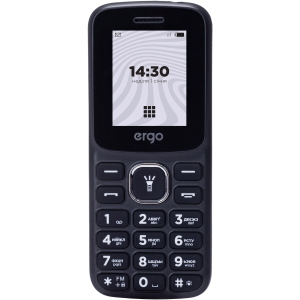 Мобільний телефон Ergo B182 Dual Sim Black в Черкасах