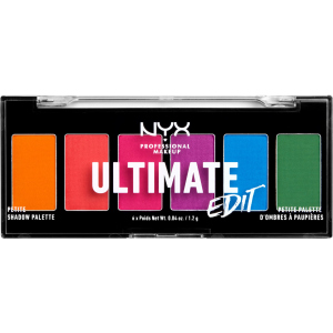 Тени для век NYX Professional Makeup Ultimate Edit Pet Shdw Pal 02 Bright 6 Х 1.2 г (800897182588) лучшая модель в Черкассах