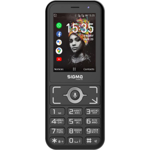 Мобільний телефон Sigma mobile X-Style S3500 sKai Black краща модель в Черкасах