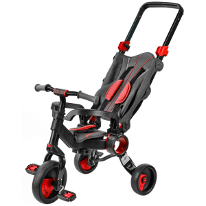 Триколісний велосипед Galileo Strollcycle Black Червоний (GB-1002-R) в Черкасах